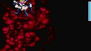 Kuromaru battles DQ5 in this intense hentai sex encounter with cumshots.