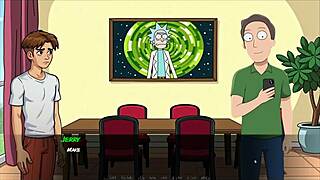 yo, check this portal porn demoniums parody hentai game, Beth as sexbot in ep 2