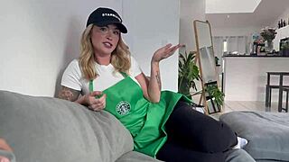 Barista Girl Cheats on Boyfriend While He's at Work, Wanna Join?