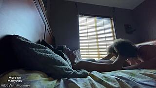 i visited my stepmom and ended up with a big cock creampie i regret.