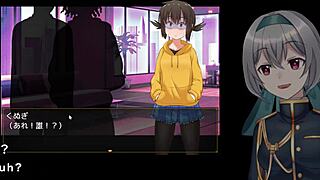 Kunugi-chan's life crashes in garage crossdressing game with machine subtitles