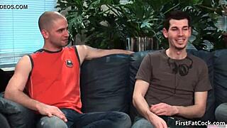 Aiden blue discovers big gay cocks in his first hardcore sucking and fucking video