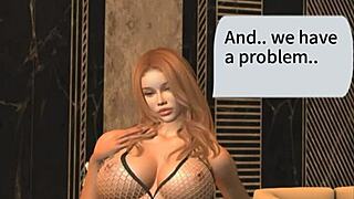 a smart girl with classy blonde tits and ass