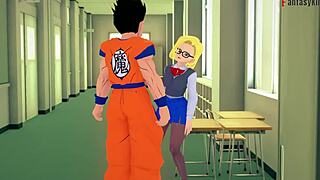 Android 21 Transforms in Dragon Ball Zex