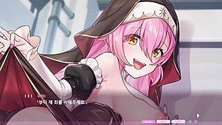 I, the kaiju princess pozzi q, am having an emotional adventure with errors in hentai anime.