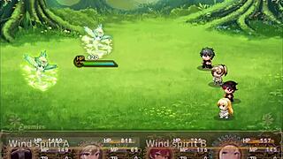 Formando Um Grupo Com Três Garotas Muito Gostosas E Virgens - Big-Breasted Adventurer Cuckold Harem Rpg - Parte 1