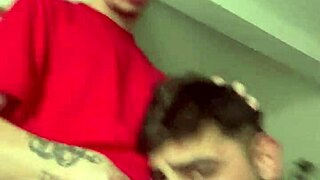 My new neighbor spotted me through the window and asked to come over for bareback fun