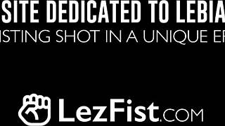 Stunning Babes Fist And Dildo Fuck!