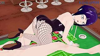 Mitsuki Bakugo, Kyoka Jiro, and Izuku Midoriya in bunny girl outfit for intense 3D hentai sex