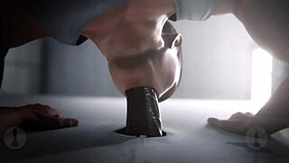 Hard Blowjob Swallowing Cum In Army Bathroom Animation!