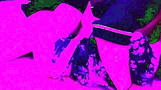 Amateur couple in kimono cosplay having sex from front to back, ending with creampie