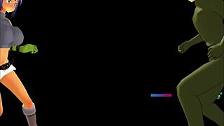 girl b hero scenes part 3 mena i think i messed up