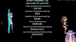 Star Chanel's Big Tits in Space Battle?