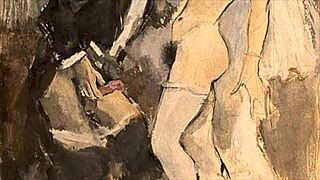 vintage hentai cartoon anime illustration from retro era