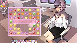 My Boss Teases With Massive Tits In Tsundere Milf Hentai Game