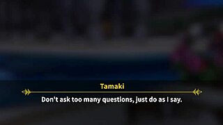 Tamaki's wet midnight doggystyle fuck