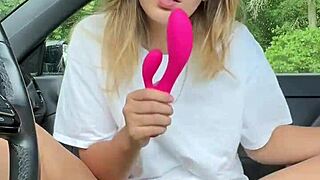 Psycho desperate woman in audition tape 2, showing casting with toys