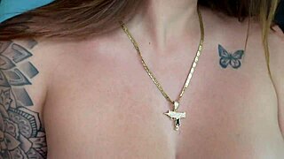 wow, sara blonde gives a sloppy blowjob with choking and gagging after interview 😍