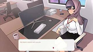 My Boss Teases With Massive Tits In Tsundere Milf Hentai Game