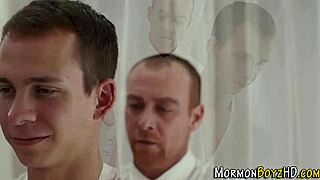 Gay Bishop Milks Young Cock in Taboo Old and Young Scene