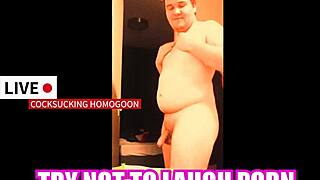 Try Not To Laugh Porn Silly Cocksucking Homogoon