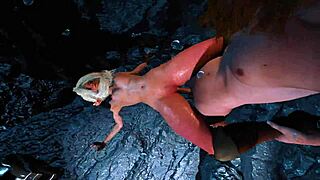 zelda getting hot sex at the hot springs in 3d hentai animation 😘