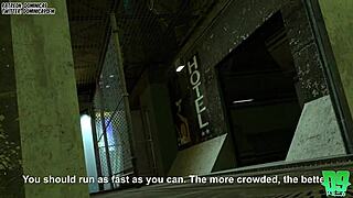 Momo and Toga give a tutorial on how Nomu engages in fucking in this hentai compilation