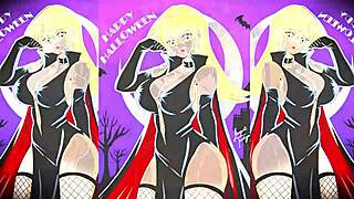 cosplay waifu in anime fantasy