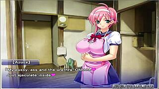 Apartment of love episode thirteen features hentai characters getting drained in cartoon style