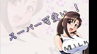 Anime girls explore sexy ecchi themes in hentai style