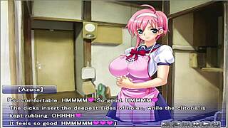 Apartment of love episode thirteen features hentai characters getting drained in cartoon style