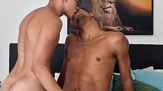 Black Cock Dominates Tight Ass Bareback