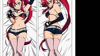 Anime girls explore sexy ecchi themes in hentai style