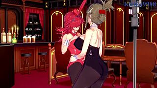 Festenia Muse And Chitose Kisaragi Intense Lesbian Play