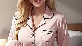 she secretly sucks her stepdad's big cock in this ai-generated spanish video.