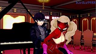 Futaba, Ann, and Ren Have Wild Sex in Persona 5 Hentai