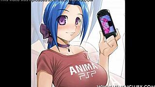 Anime girls explore sexy ecchi themes in hentai style