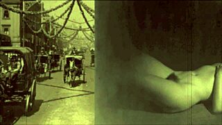 vintage erotic animation with steamy cartoon action