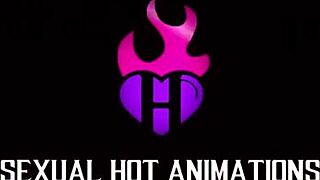 My girlfriend craves lesbian sex in hot animations