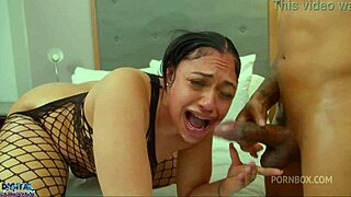 new thick redbone honey getting nasty on bbc dick