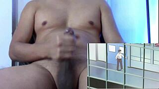 His stepsisters big tits make his cock hard and bust her pussy cleavage uncensored hentai 😏