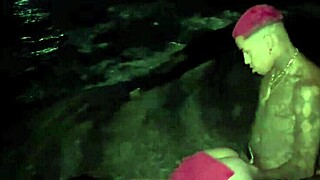 We did a fuck fest with the hot tits girl in the street!