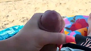 Are you getting him off on this public beach?