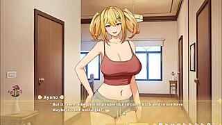 Summer clover harem hentai game ep 2 sexy boss offer a quikie if we are horny