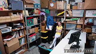 Male police stripper rips teen 18+ clothes in first-time hardcore encounter.