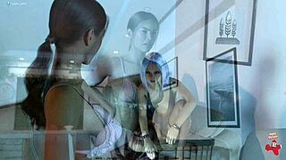 Oh Daddy, Sara Rides Monster Cock in Anime Game!