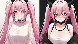 Ai anime girl 2 in hentai style