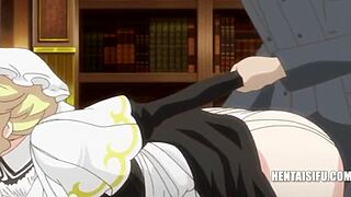 Dedicated Servant Surrenders To Master's Desires - Hentai!