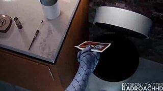 Huge Tits And Ass Futanari With Big Cock Creampie In Hentai Anime.