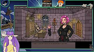 Witch Trainer Silver Part 3: Hentai Anime with Big Tits and Monsters